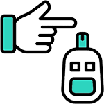 Daily blood sugar timeline chart for monitoring timeline tool